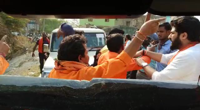 Clash around the writing on the wall in Barabani