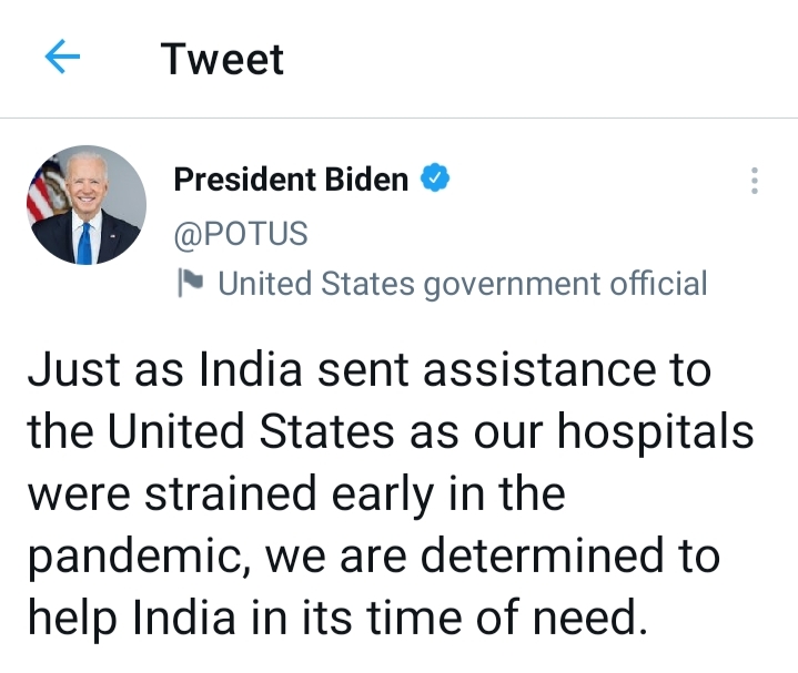 Finally, Biden's America next to Delhi