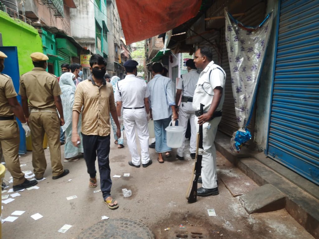 Voting is going on peacefully in Kasba