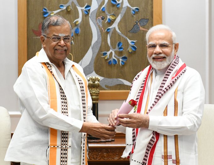 LaGaneshan and Narendra Modi