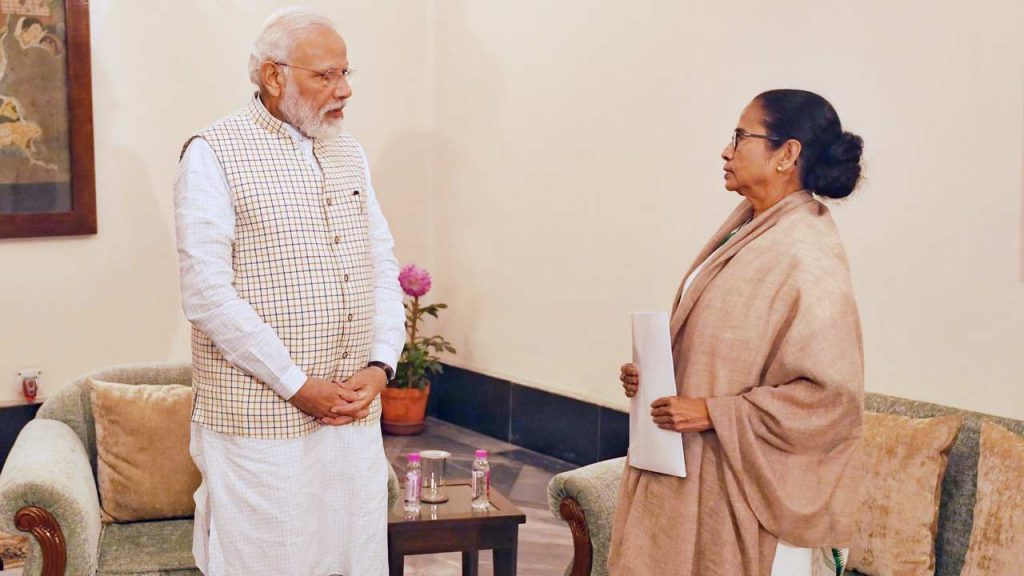 Modi-Mamata meeting likely this afternoon
