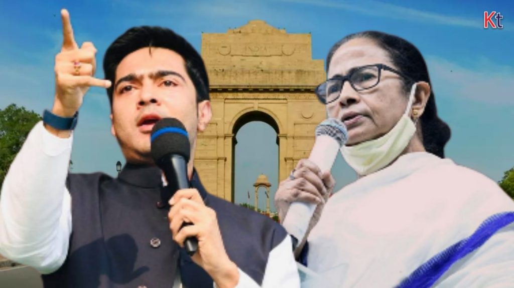 দিল্লি সফরে মমতা-অভিষেক